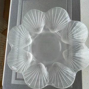 Mikasa Crystal serving plate Excellent condition